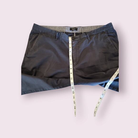 Theory Men's Navy Slim Trousers Casual Pants Cotton Chino Khaki Size 38‎ - Picture 5 of 8